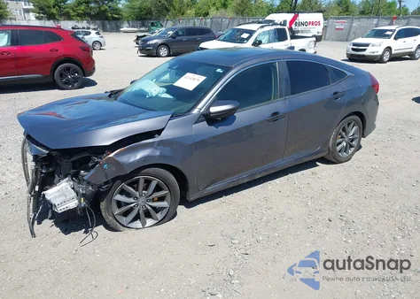 2019 Honda Civic Ex from USA, damaged, VIN JHMFC1F35KX010508